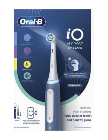 Oralb Spazzolino Power Io4 Teens Blue