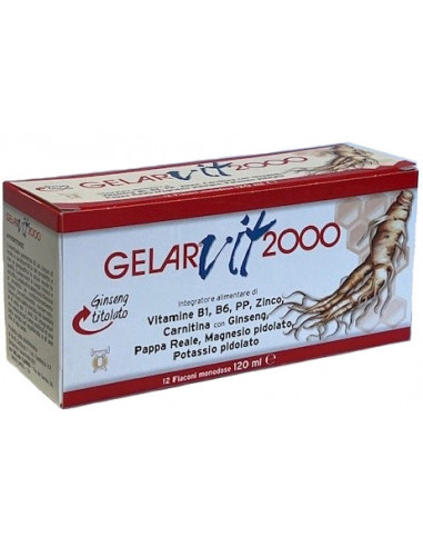 Gelarvit 2000 12 Flaconi Monodose 10 Ml