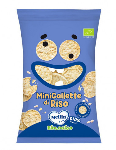 Mellin Snack Bio Gallette Riso 30 G