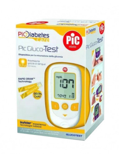 Pic Kit Gluco Glucotest Diar