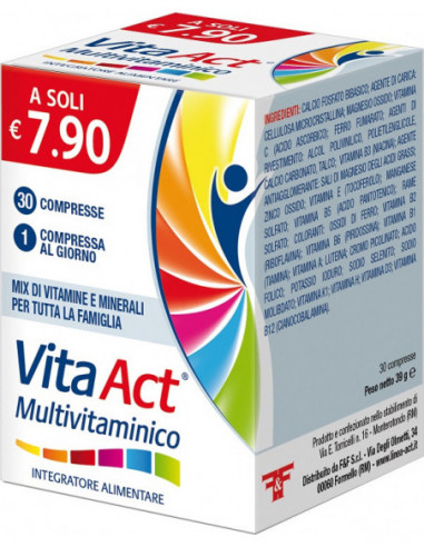 Vita Act Multivitaminico 30 Compresse