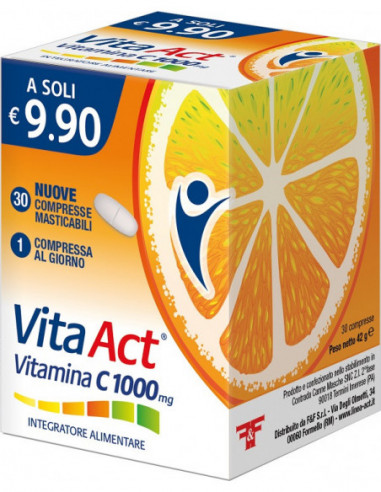 Vita Act Vitamina C 1000mg 30...