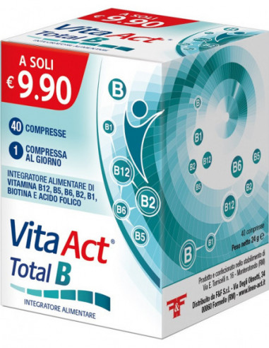 Vita Act Total B 40 Compresse