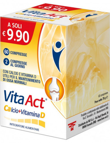 Vita Act Calcio + Vitamina D 60...
