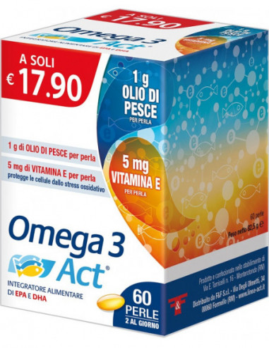 Omega 3 Act 1g 60 Perle
