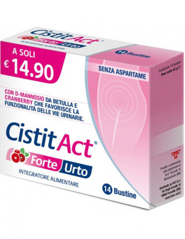 Cistit Act Forte Urto 14 Bustine