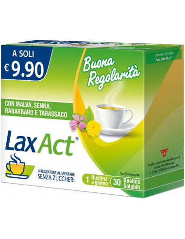 Lax Act 30 Bustine Solubili Senza...