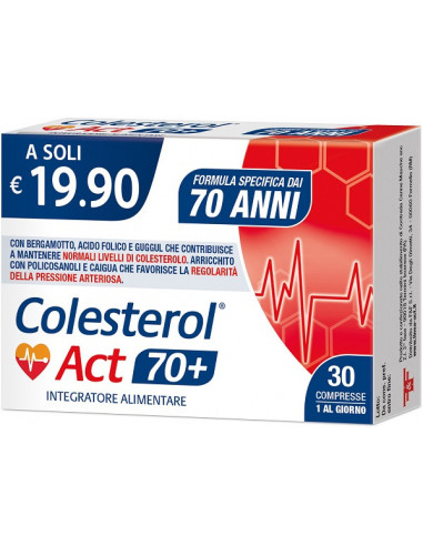 Colesterol Act 70+ 30 Compresse