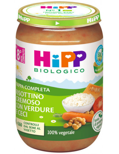 Hipp Risottino Cremoso Verdure Ceci...