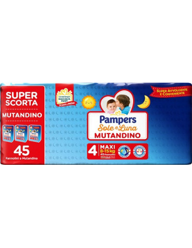 Pampers Sole Luna Mutandina Trio Maxi...