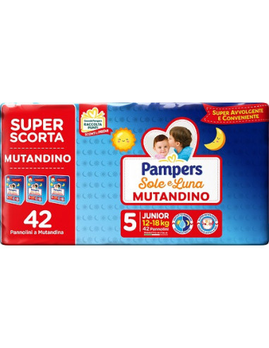 Pampers Sole Luna Mutandina Trio...