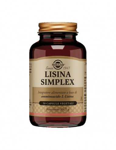 Lisina Simplex 50 Capsule Vegetali
