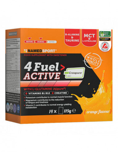 4 Fuelda Active 14 Bustine Orange...