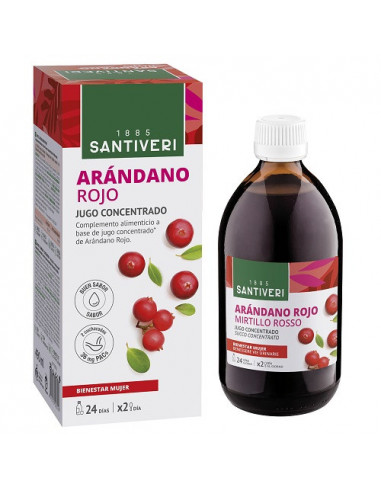 Mirtillo Rosso Succo Concentrato 490 Ml
