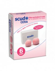 Earplug Scudo Cera 6coppie 12p