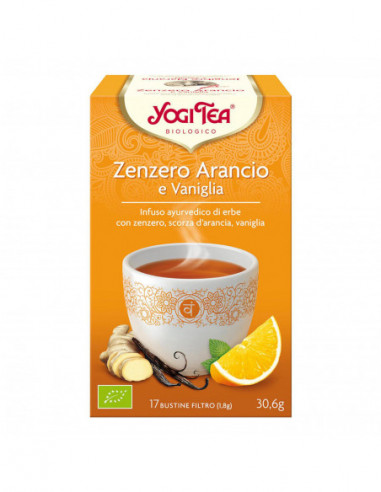 Yogi Tea Zenzero Arancia Vaniglia Bio...