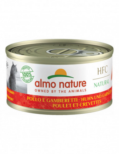 Almo Nature Cat Pollo Gamberi 70 G