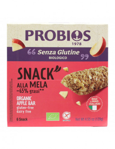 Rice&rice Snack Di Riso Alla Mela 6 X...