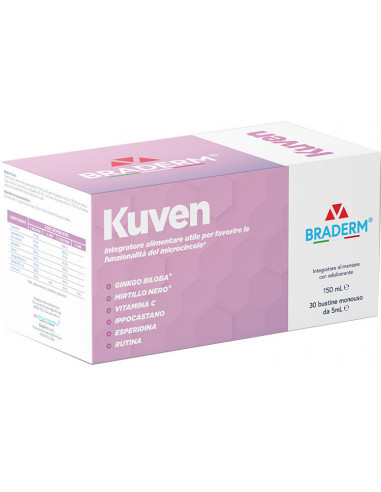 Kuven Liquido 30 Bustine Da 5 Ml Braderm