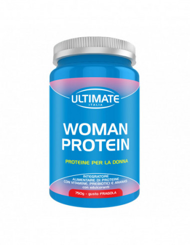 Ultimate Woman Protein Fragola 750 G