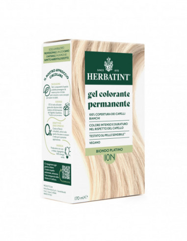 Herbatint 10n Biondo Platino 170 Ml