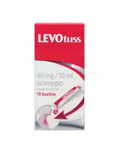 Levotuss Sciroppo 10 Bust 60 Mg/10 Ml