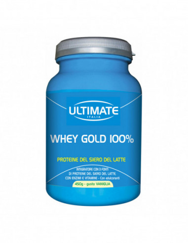 ULTIMATE WHEY GOLD 100% VANIGLIA 450 G