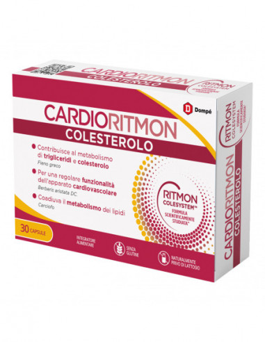 Cardioritmon Colesterolo 30 Capsule