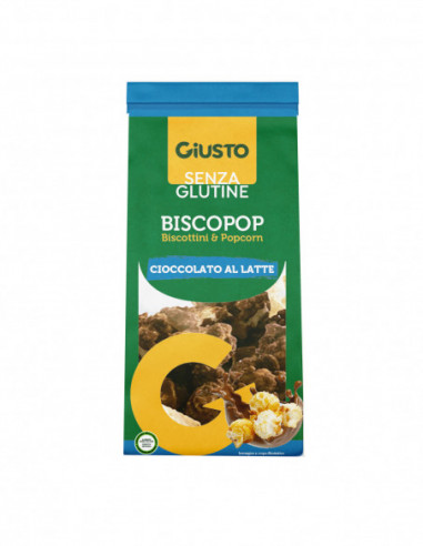 Giusto Senza Glutine Biscopop New 80 G