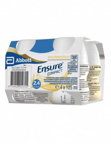 Ensure Compact Banana 4 Bottiglie Da...