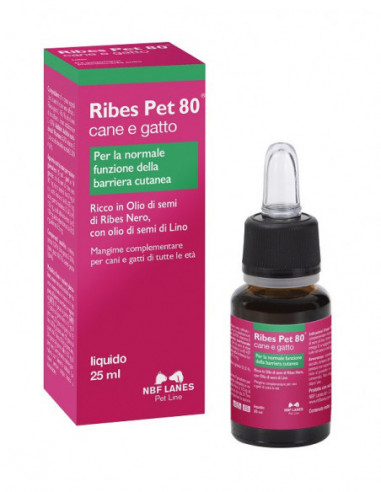 Ribes Pet 80 Gocce Olio 25 Ml Con...