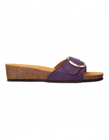 Amalfi Mule Leather W Viola 39