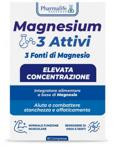 Magnesium 3 Attivi 60 Compresse