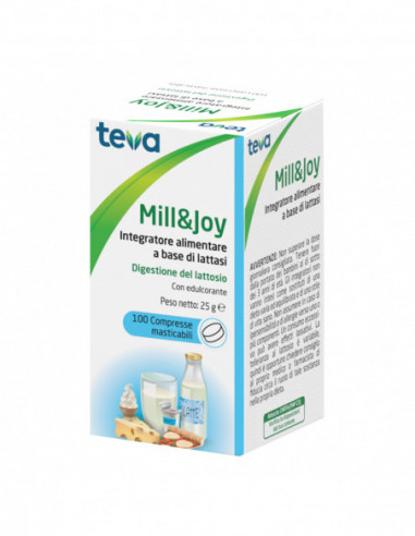 Mill&joy Teva 100 Compresse Masticabili