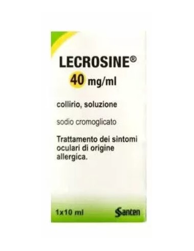 Lecrosine Collirio 1 Flacone 10 Ml 40...