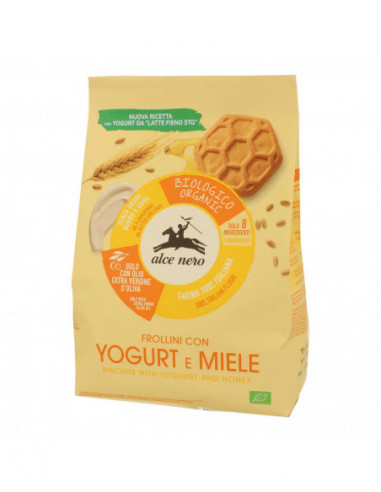 Frollino Yogurt E Miele Bio 250 G