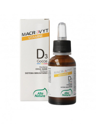 Macrovyt Vitamina D3 Veg Gocce 30 Ml