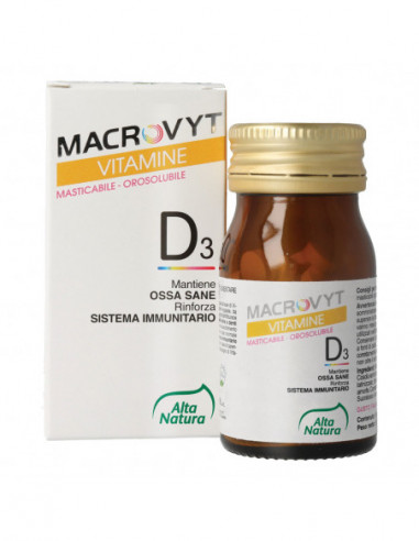 Macrovyt Vitamina D3 Veg 60 Compresse...