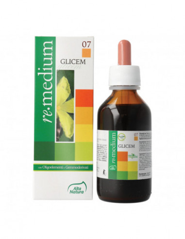 Remedium 07 Glicem Gocce 100 Ml