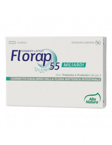 Florap 55 Mld 10 Capsule