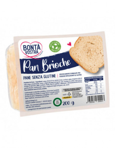 Bonta' Vostra Pan Brioche 200 G