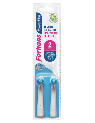 Forhans Power Plus Testina 2 Pezzi...
