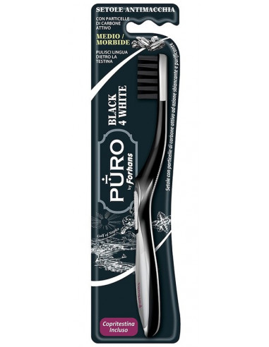 Forhans Spazzolino Black4white Setole...