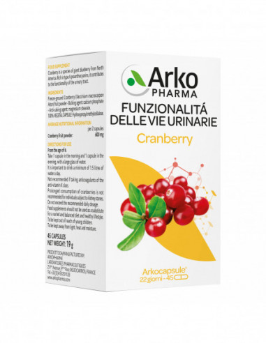 Arko Capsule Cranberry 45 Capsule