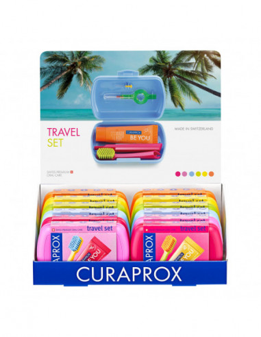 Curaprox Travel Set Display 12 Pezzi