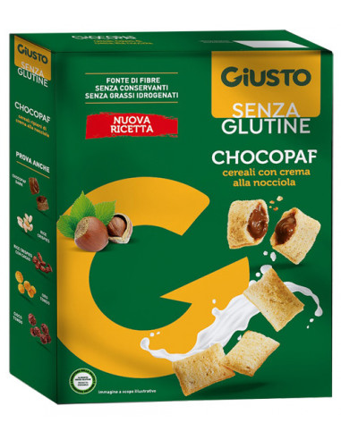 Giusto Senza Glutine Chocopaf 250 G