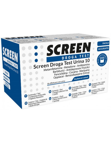 Screen Droga Test 10 Droghe Test...