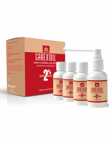 Carexidil 4 Flaconi Spray Soluz...