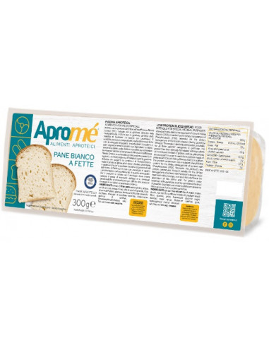 Aprome' Pane Bianco Fette 300 G