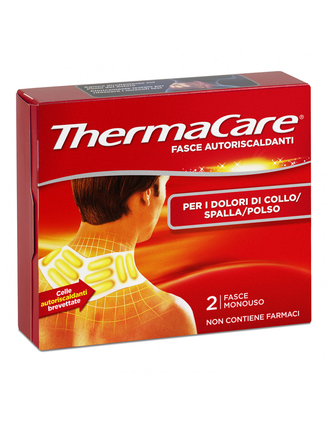RIMEDIO PER DOLORI MUSCOLARI FASCE AUTORISCALDANTI A CALORE